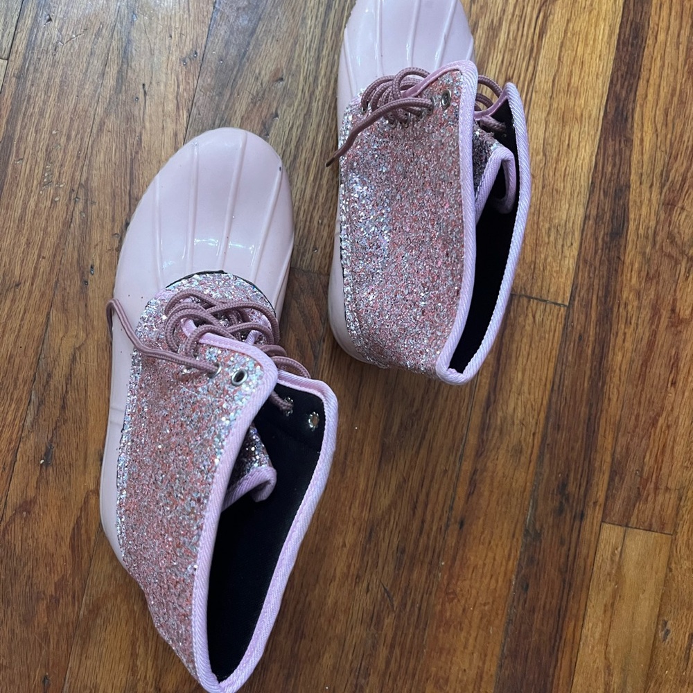 Sparkly Pink Kids Boots